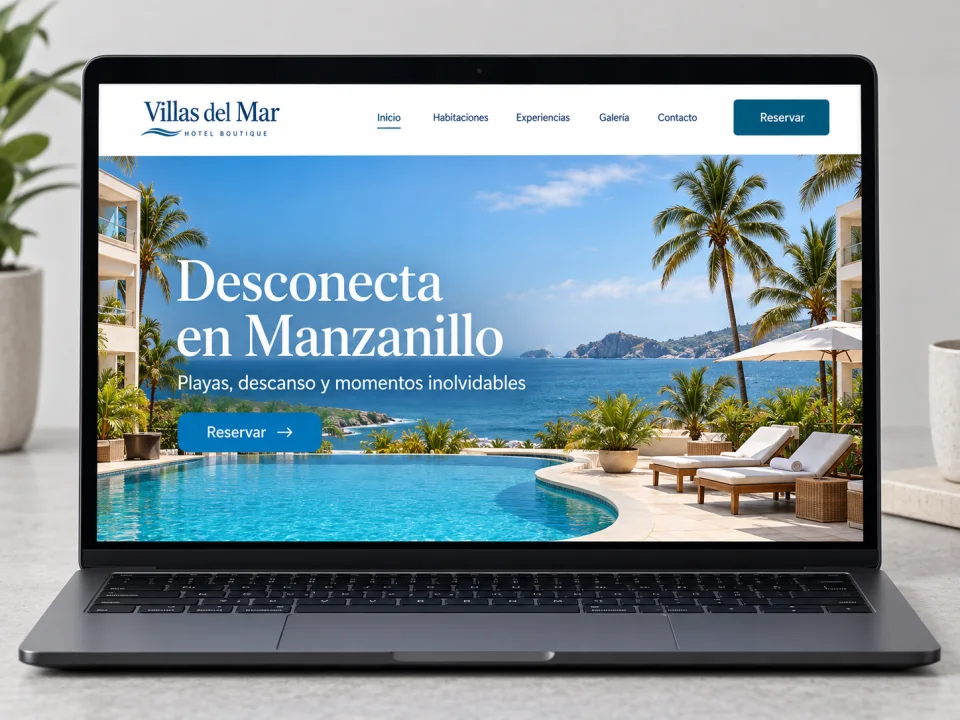 Diseño ilustrativo: Turismo y reservaciones